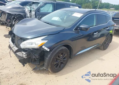 2017 Nissan Murano Sv из США, поврежденный, VIN 5N1AZ2MG9HN202505